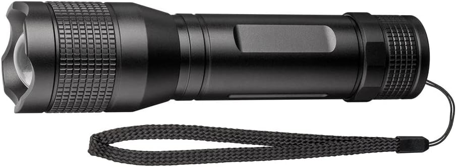 Goobay 44559 LED Taschenlampe Super Bright 1500 ideal für Arbeit, Freizeit, Sport, Camping, Angeln,