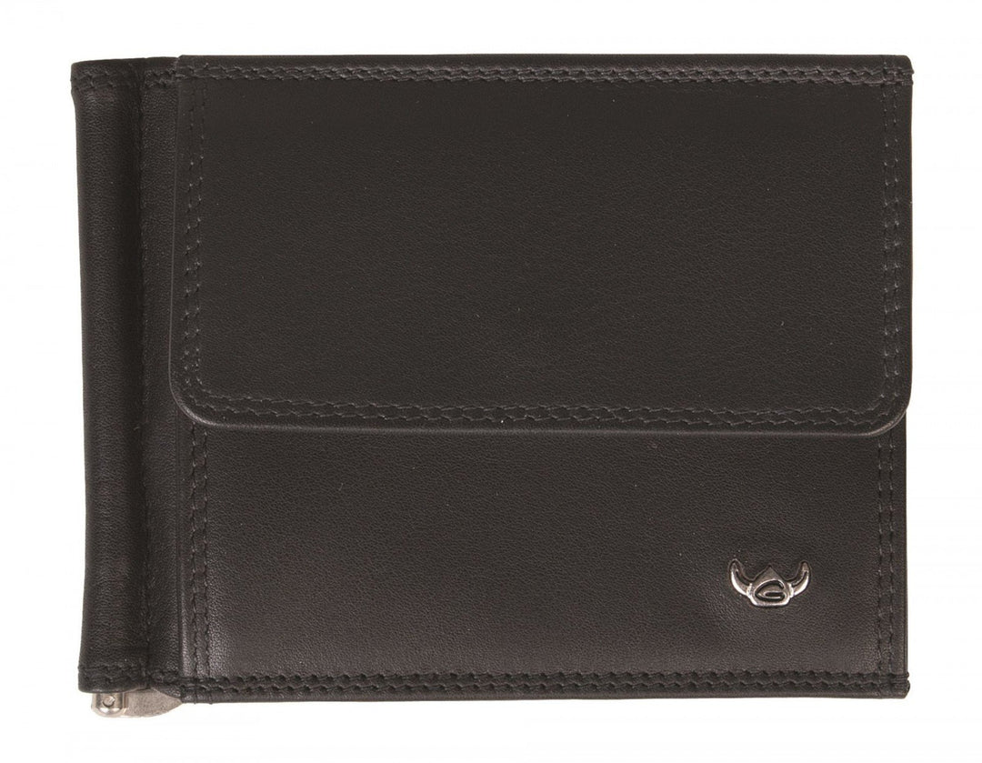 Golden Head Polo Clip-Scheintasche 11 cm schwarz, Schwarz