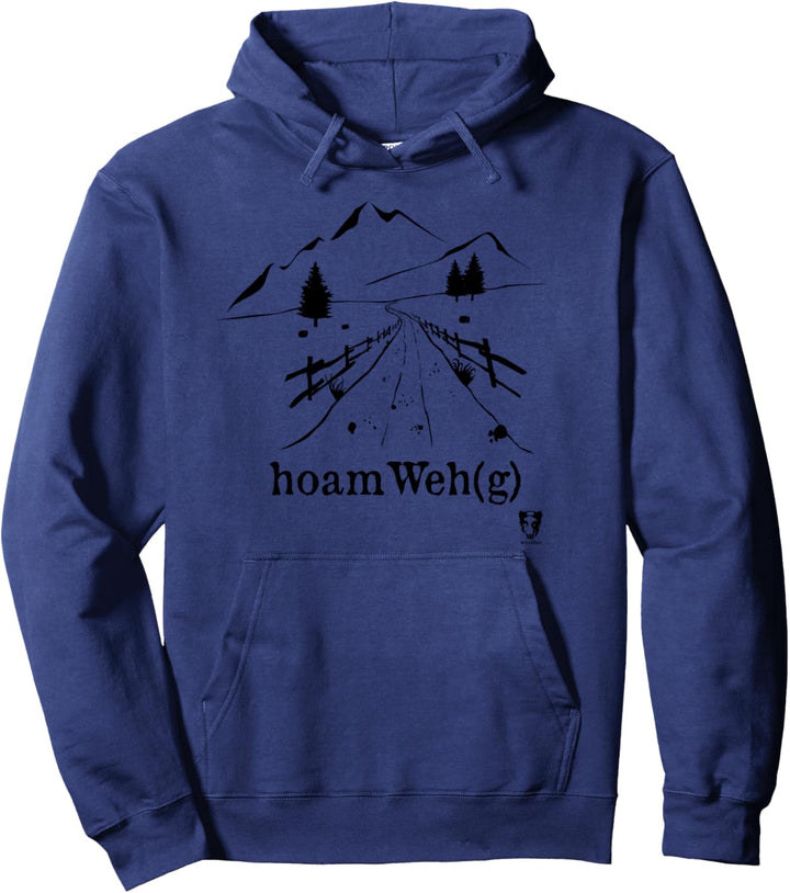 Der bayerische "hoamWeh(g)" Pullover Hoodie