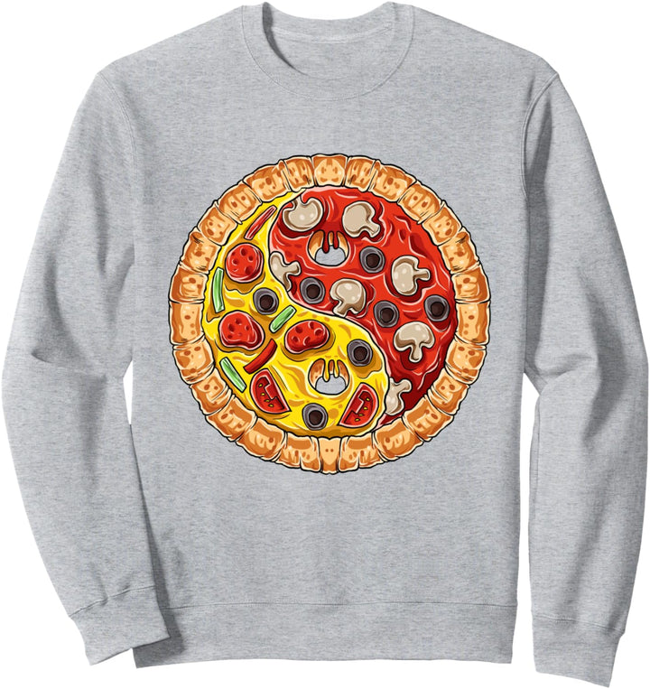 Ying Yang Pizza Yin Qigong Tai Chi Sweatshirt