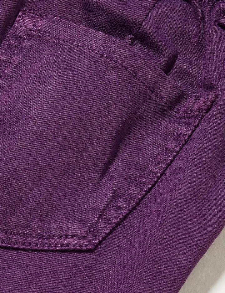 s.Oliver Mädchen Hose mit Gürtel, Mom Fit, 134
