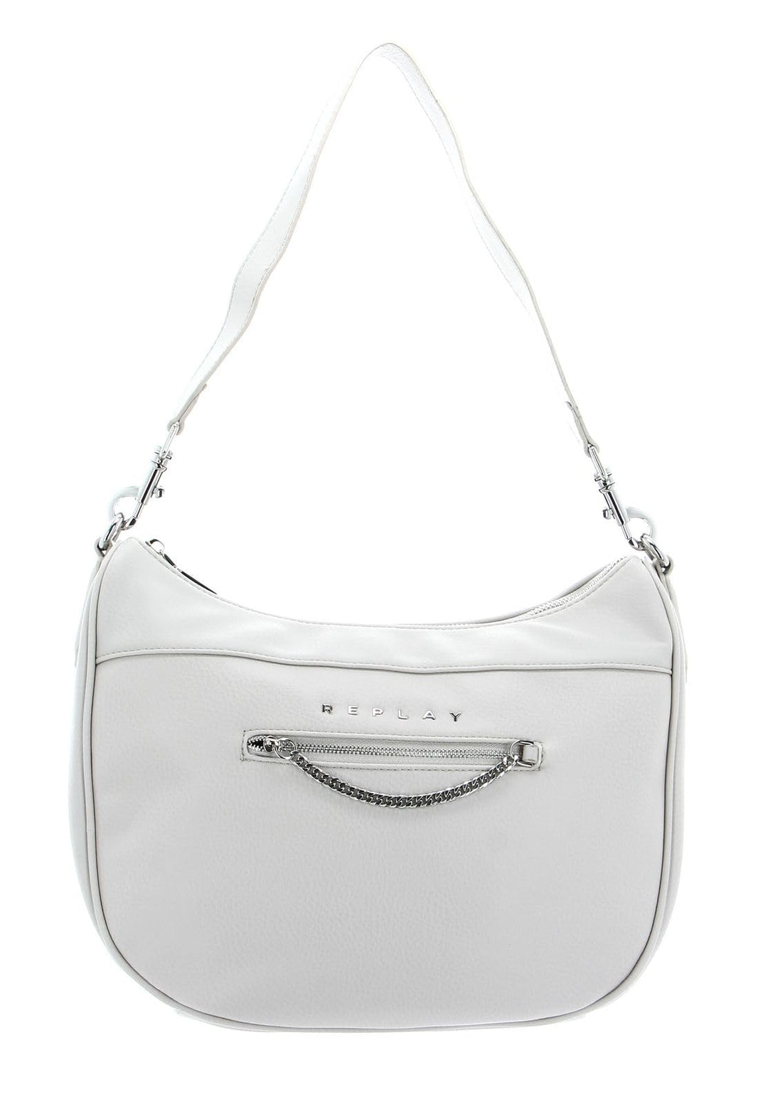 Replay - Schultertasche 30 cm lt grey