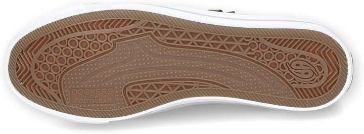 Dockers by Gerli Herren Low-Top Sneaker, Männer Halbschuhe 41 EU Khaki 850, 41 EU Khaki 850