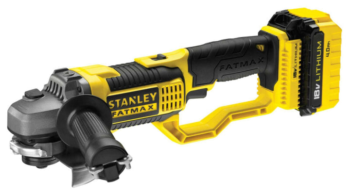 Stanley FMC761M2 - Winkelschleifer (8500 RPM, Schwarz, Gelb, Batterie/Akku, Lithium-Ion (Li-Ion), 18