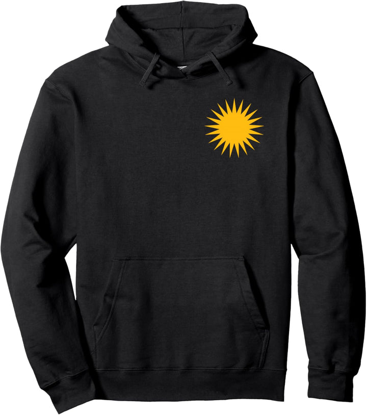 Kurdische Sonne Flagge Kurd Kurdi Her Biji Kurdistan Herz Pullover Hoodie