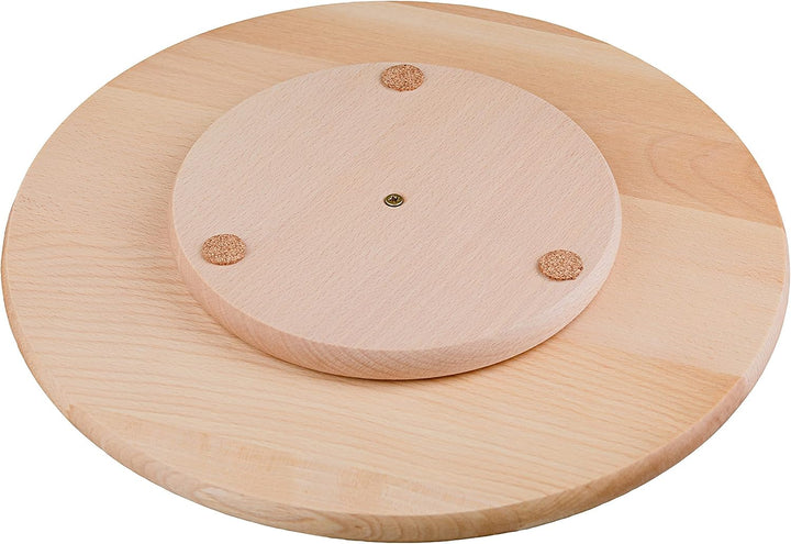 Practic Drehteller Rotierendes Pizzabrett 30cm rundes Pizzaboard, Servierbrett, Käsebrett, Käsebrett
