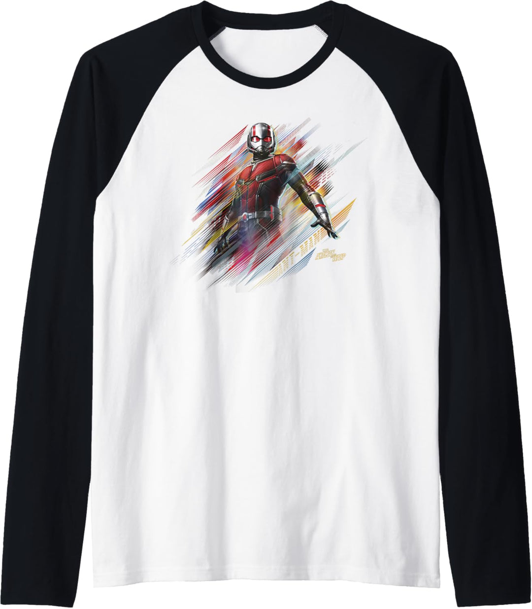 Marvel Ant-Man &amp; Wasp Ant-Man Paint Swipe Portrait Raglan