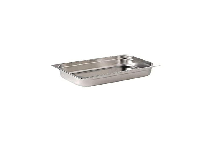Vogue Gastronorm-Pfanne 1/1, Edelstahltablett, Tiefe: 200 mm, Fassungsvermögen: 28 Liter, Behälter f