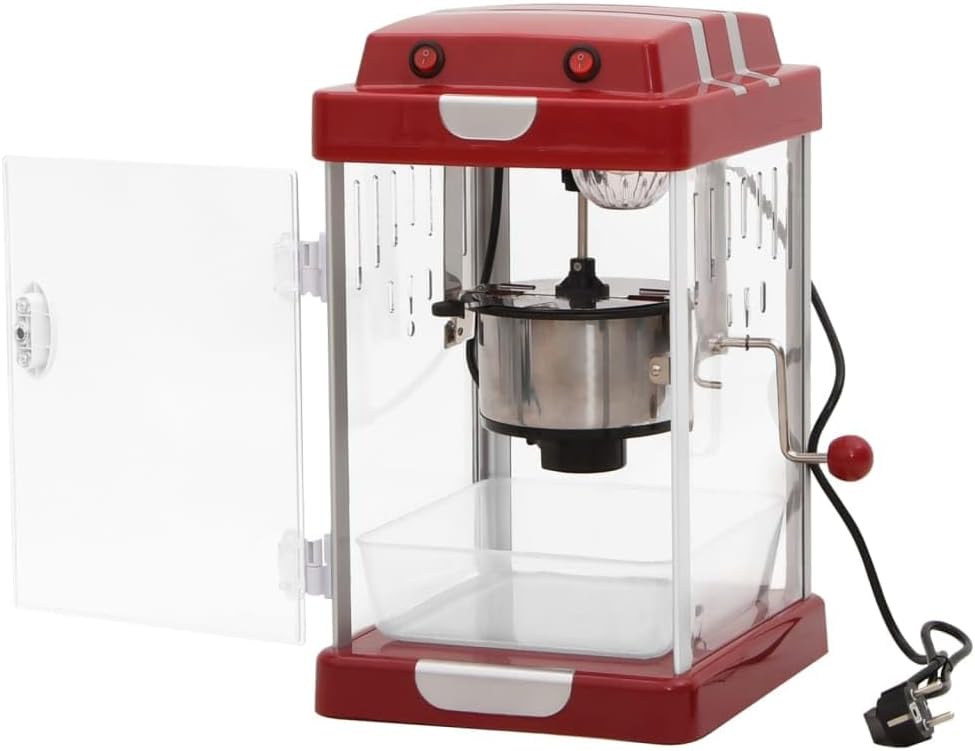 vidaXL Popcorn Maschine Kino-Style 2,5 OZ 310W Popcornmaker Popcornautomat