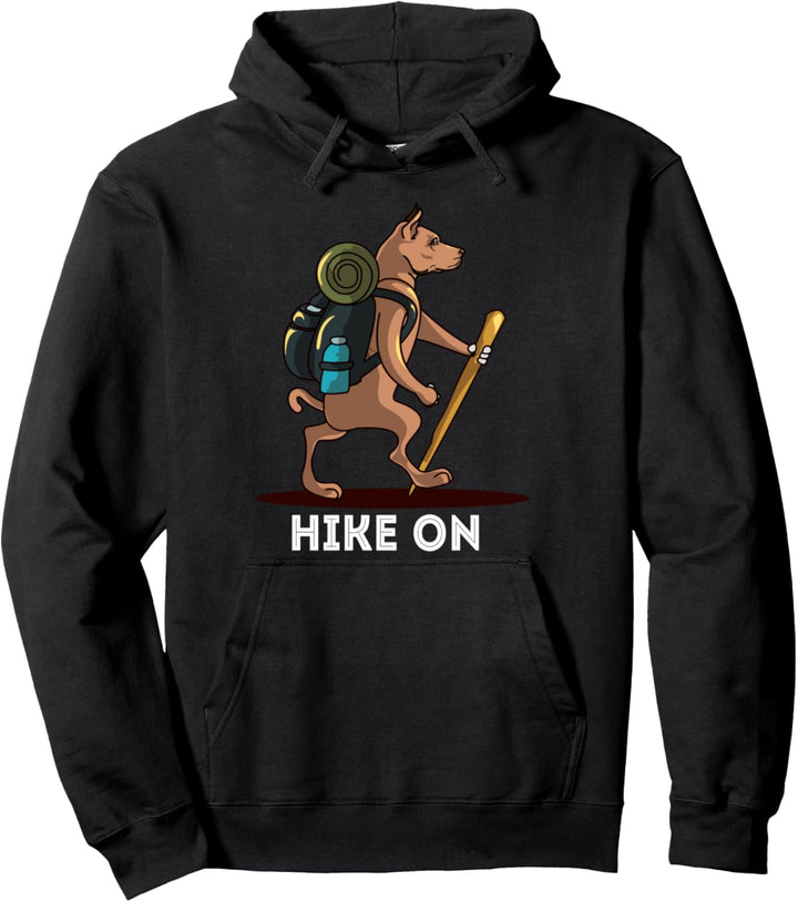 Rhodeasischer Hund Love-r Mountain Wanderer Pullover Hoodie