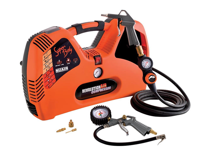 RevolutionAIR Superboxy Kompressor, 1100 W, 230 V
