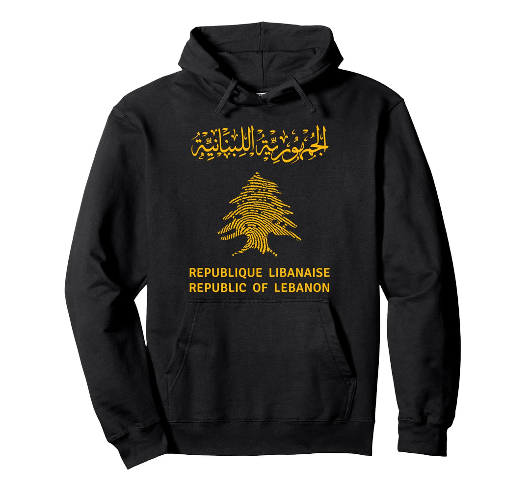 Libanon-Flagge, Flagge des Libanons. Pullover Hoodie