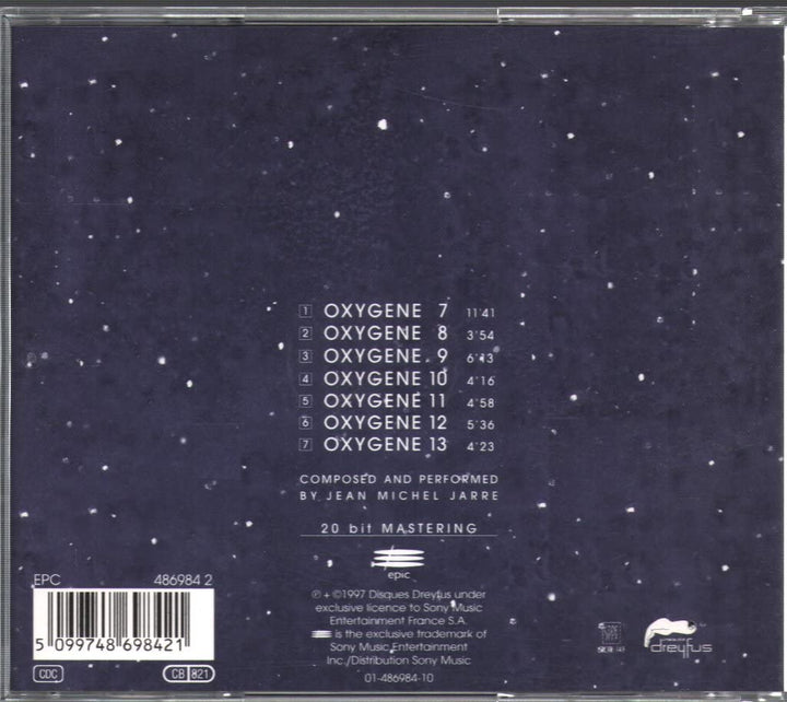 Oxygene 7-13, Audio-CD