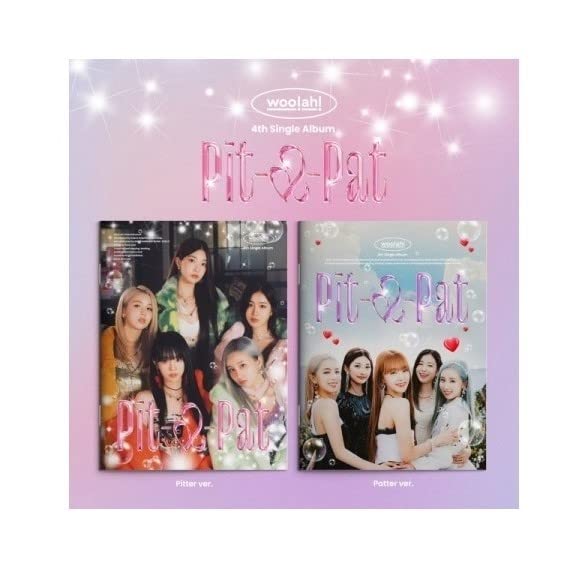 Dreamus woo!ah! - 4th Single Album [Pit-a-Pat] CD+Folded Poster (Pitter+Patter ver. Set, 2 Folded Po