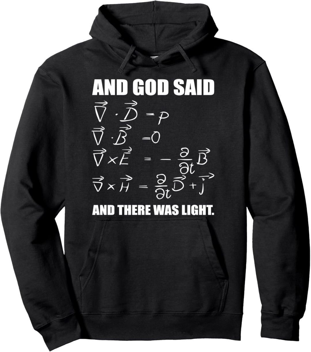 Maxwell-Gleichungen Nerd Geek Design Pullover Hoodie