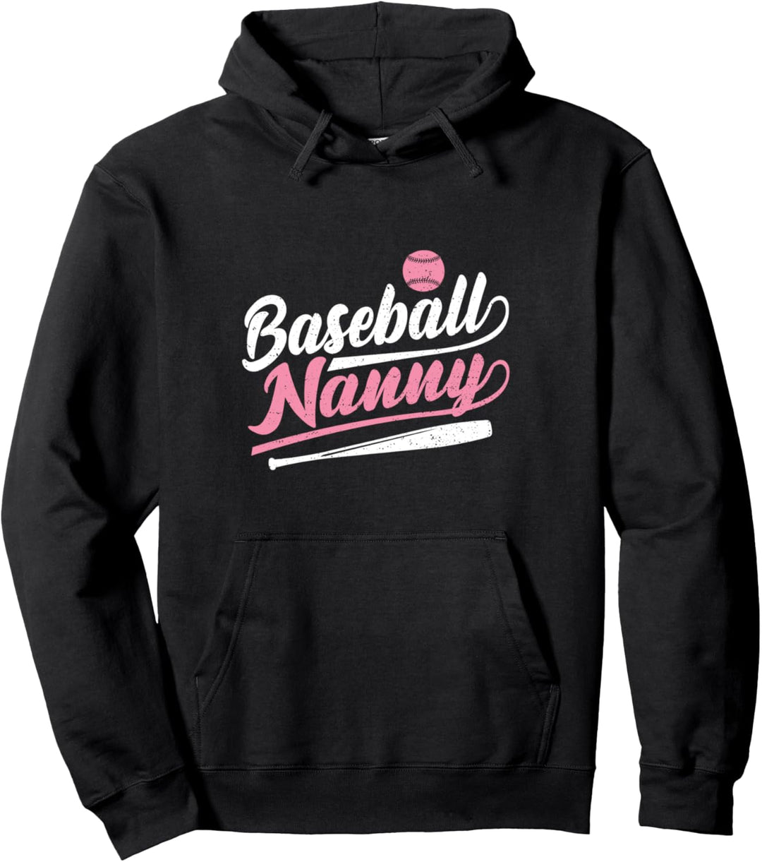 Cute Kindermädchen: Baseball Nanny - Baseball Pullover Hoodie