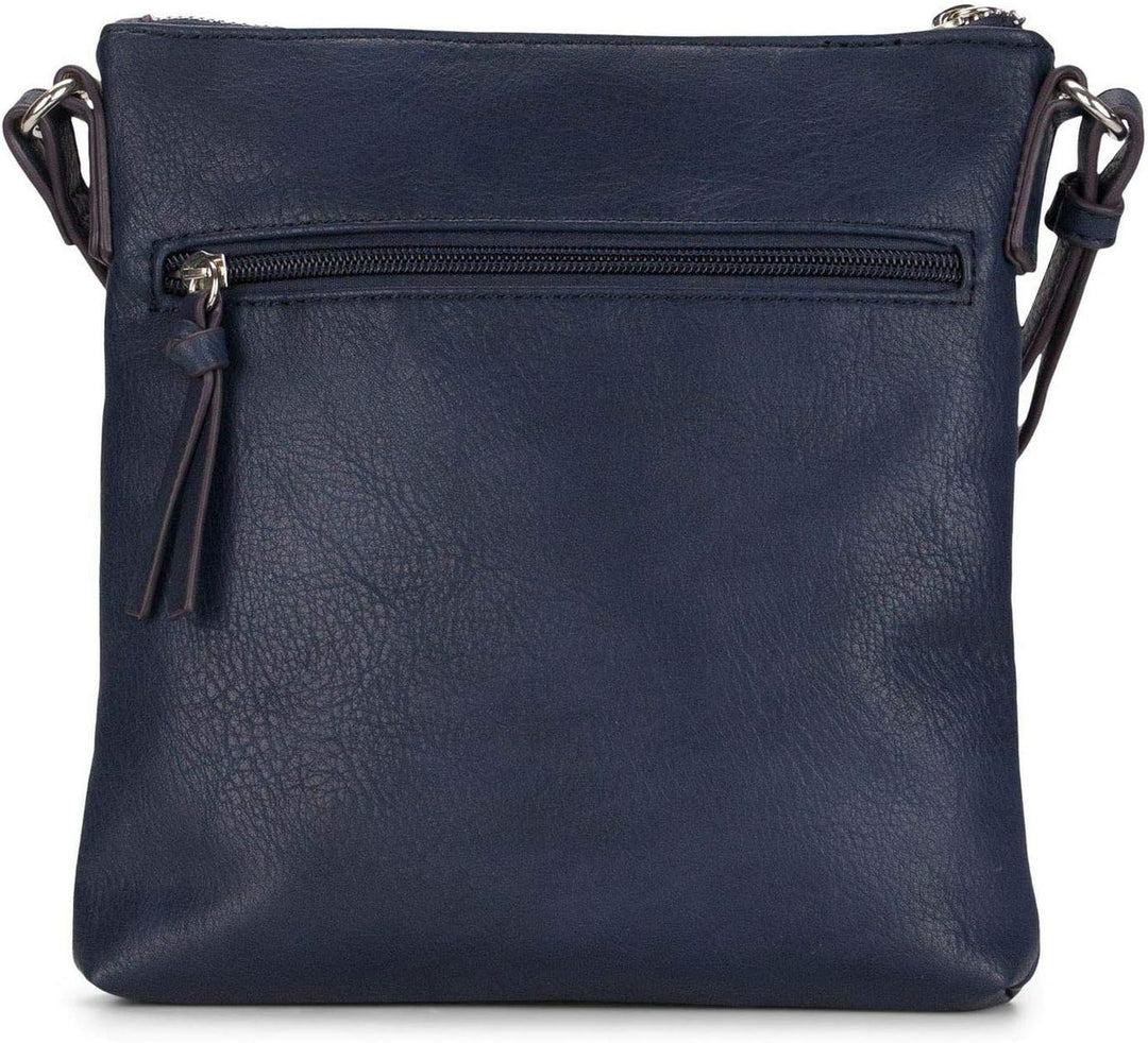 Tamaris Umhängetasche TAS Alessia 30443 Damen Handtaschen Uni Einheitsgrösse Blue 500, Einheitsgröss