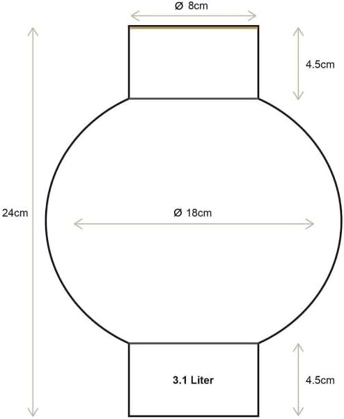 Pip Studio Vase klein | Sea Grün - 18 x 24