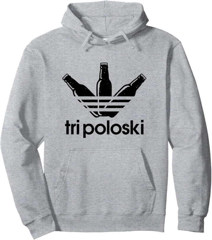 Tri Poloski - Men Women Athletic Pullover Hoodie