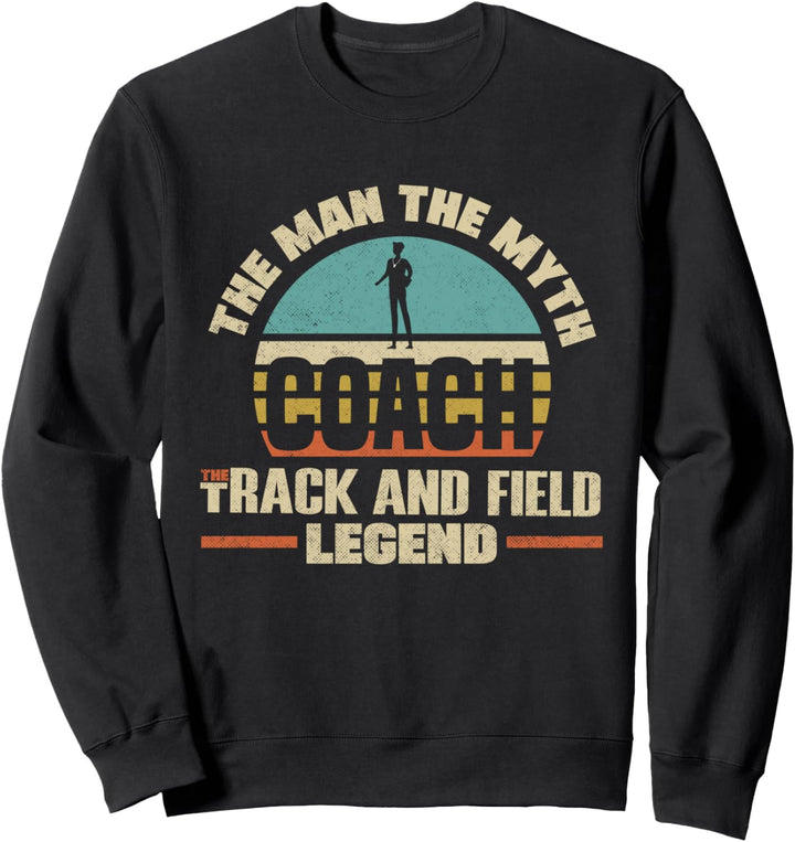Leichtathletik Coach Leichtathletik Sweatshirt