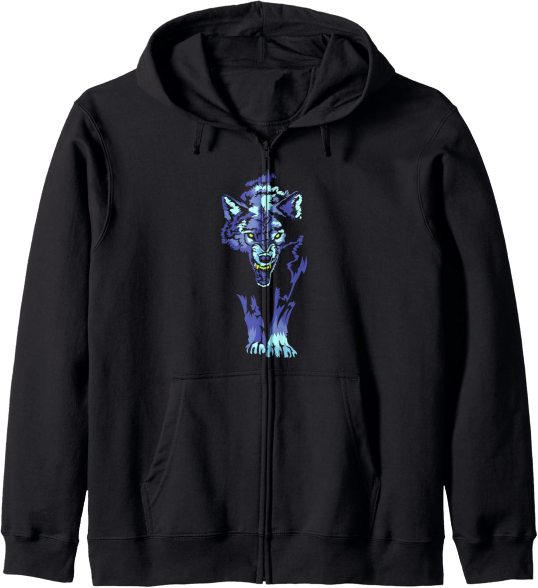 Stalking Wolf Geschenkwölfe Kapuzenjacke