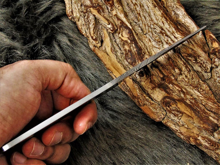 Damast Klinge Handgeschmiedete Damast Rohling Damascus blank blade 835EA