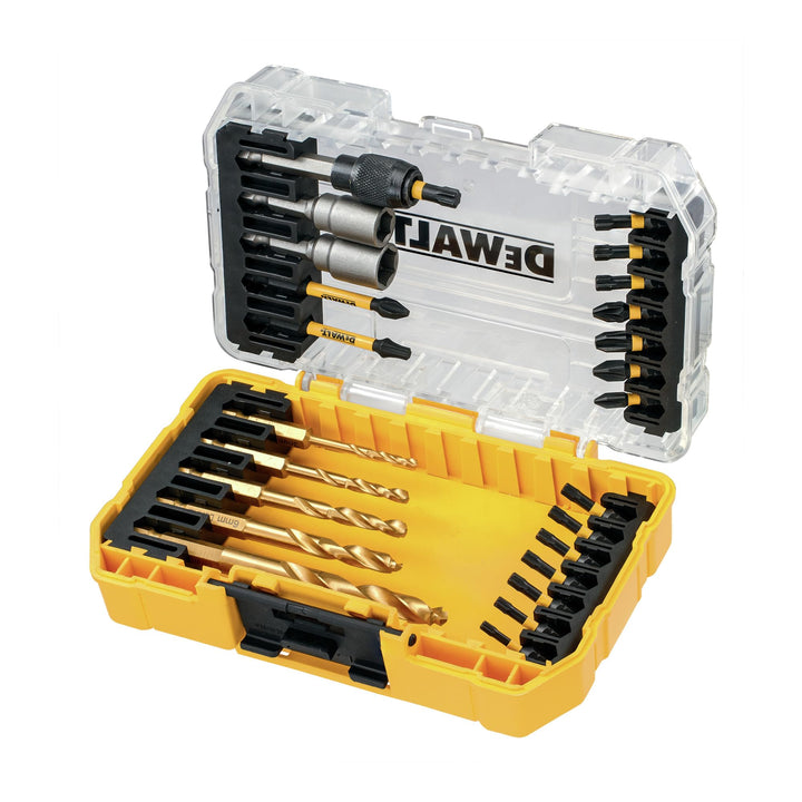 DEWALT Bohrer-Bit-Set 25-tlg. schlagf. HSS-G