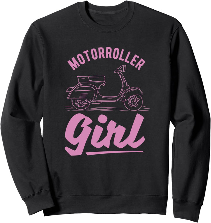 Motorroller Scooter Rollerfahrer Roller - Mofa Moped Sweatshirt