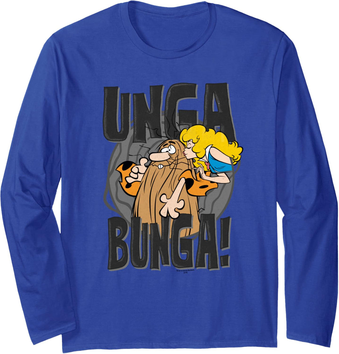 Captain Caveman Unga Bunga Langarmshirt