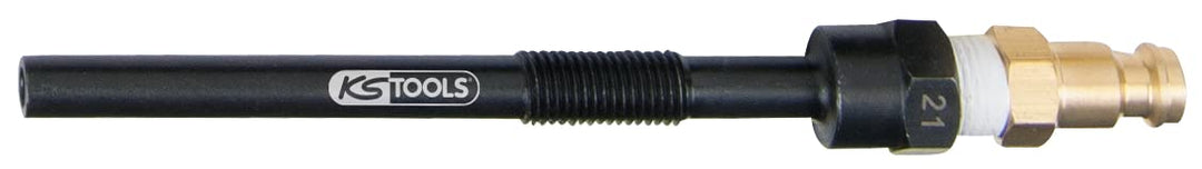 KS Tools 150.3681 Glühkerzen Adapter, M8x1,0 mit Aussengewinde, Länge 120 mm