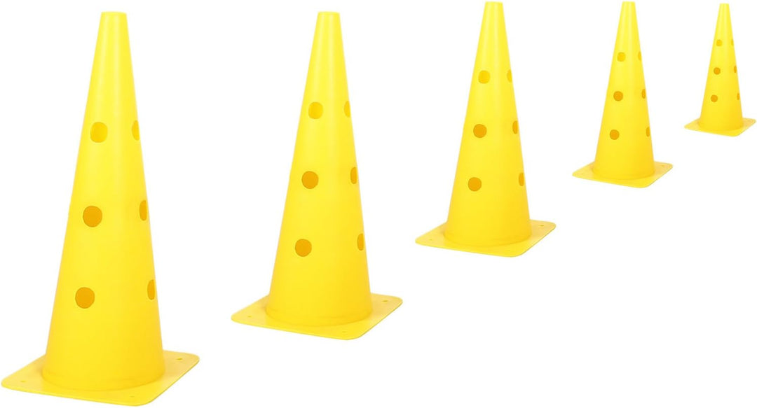 Kerbl Pet Agility Pylonen-Hürden Set, gelb, 3 Hürden