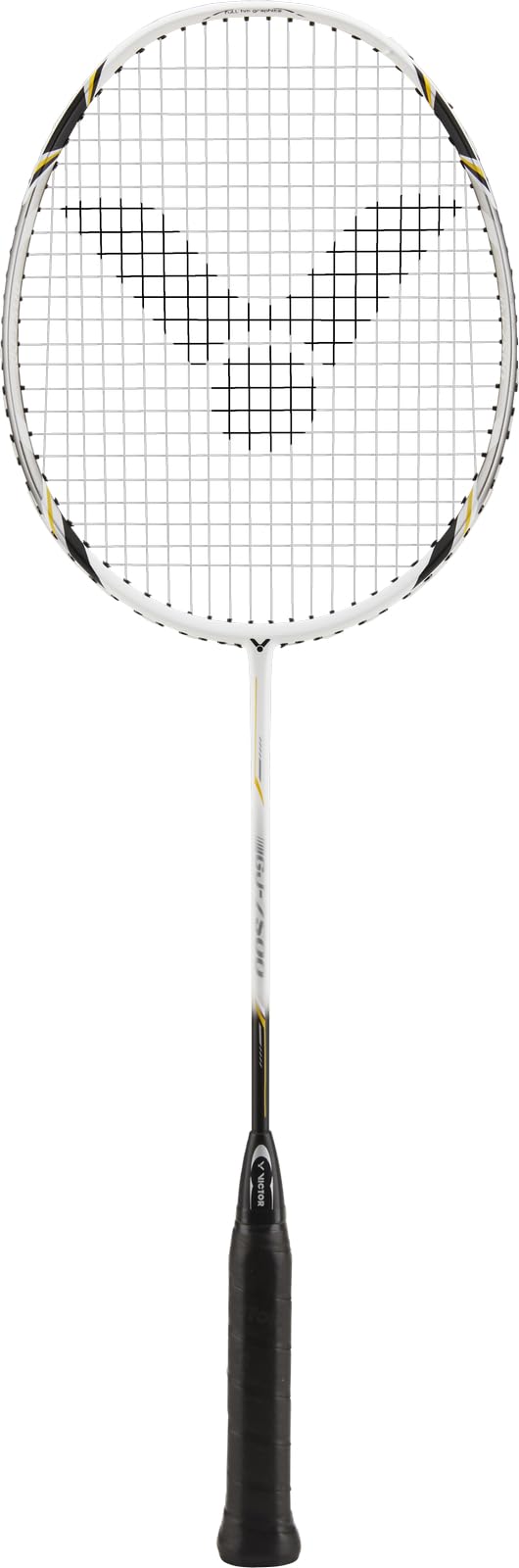 VICTOR Badmintonschläger GJ-7500, Schwarz/Silber, 62.0 cm, 114/0/0