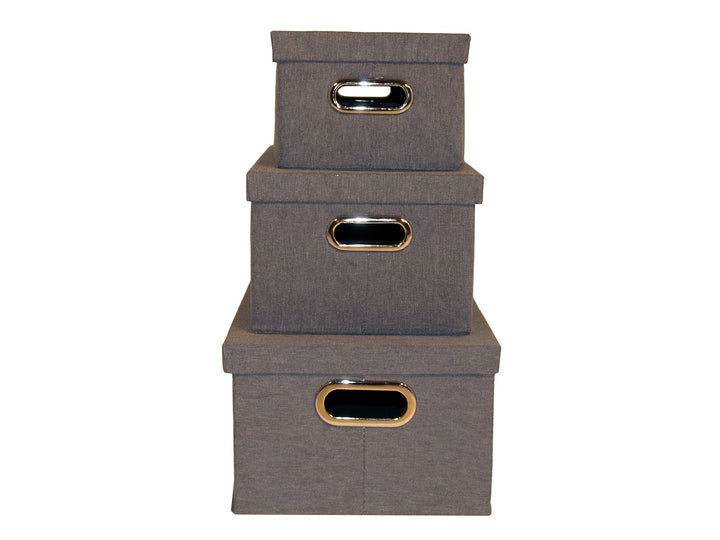 Franz Müller Flechtwaren Aufbewahrungboxen, Blau, Blau