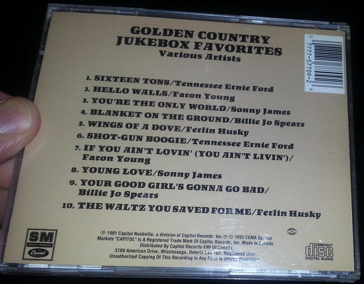 Golden Country Jukebox, Audio-CD