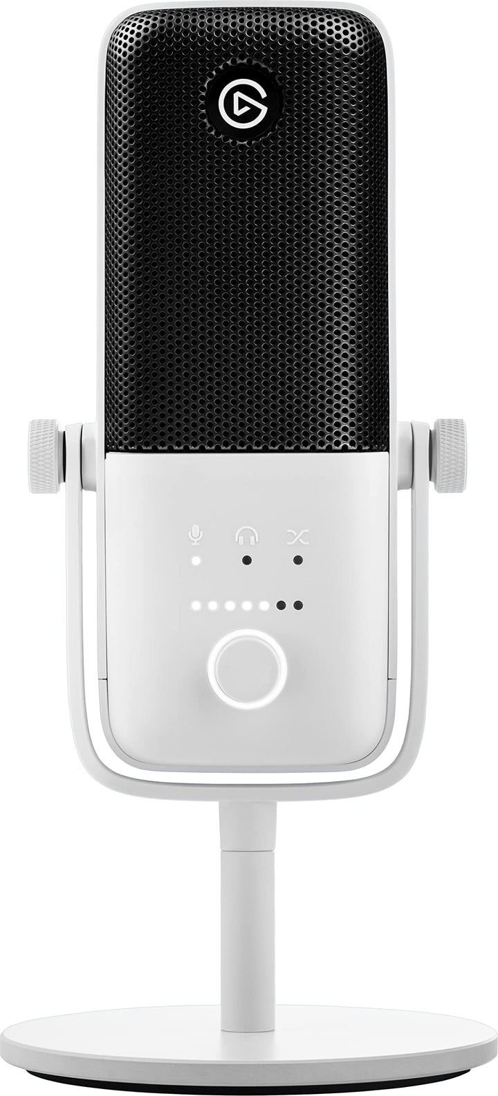 Elgato Wave:3 White - Professionelles USB-Kondensatormikrofon für Streaming, Podcasts, Gaming und Ho