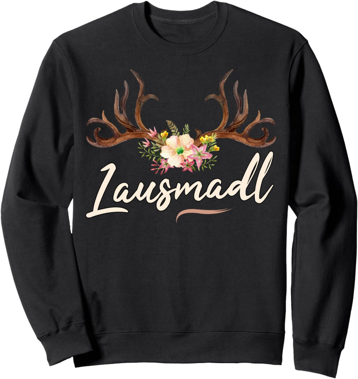 Trachten T-Shirt Damen Trachtenshirt Kinder Lausmadl Dirndl Sweatshirt