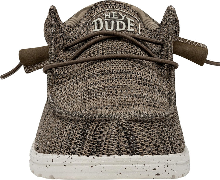 Hey Dude Herren Wally Sox Moc Toe Shoes 37 EU Braun, 37 EU Braun