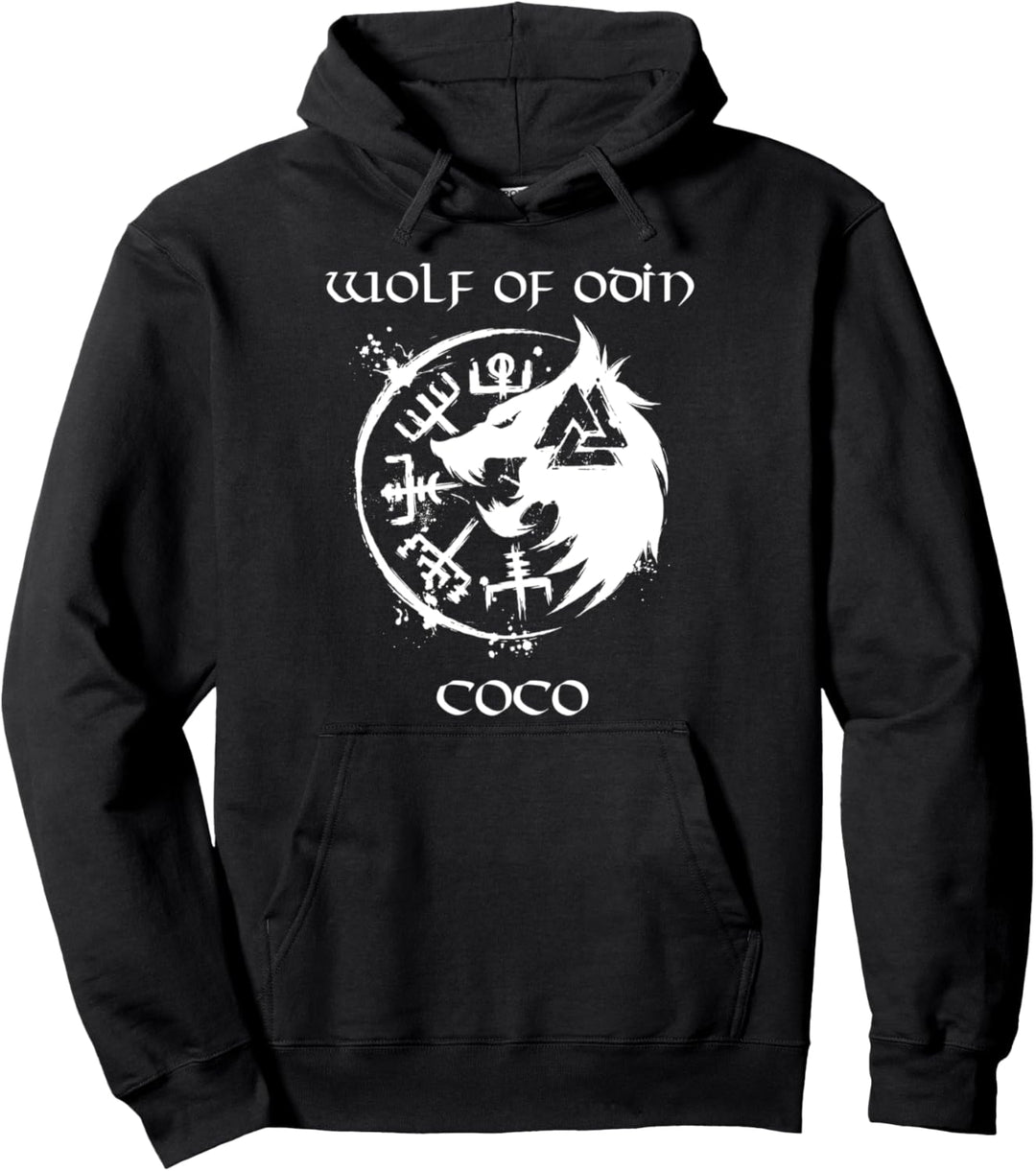 Wolf Of Odin Coco Pullover Hoodie