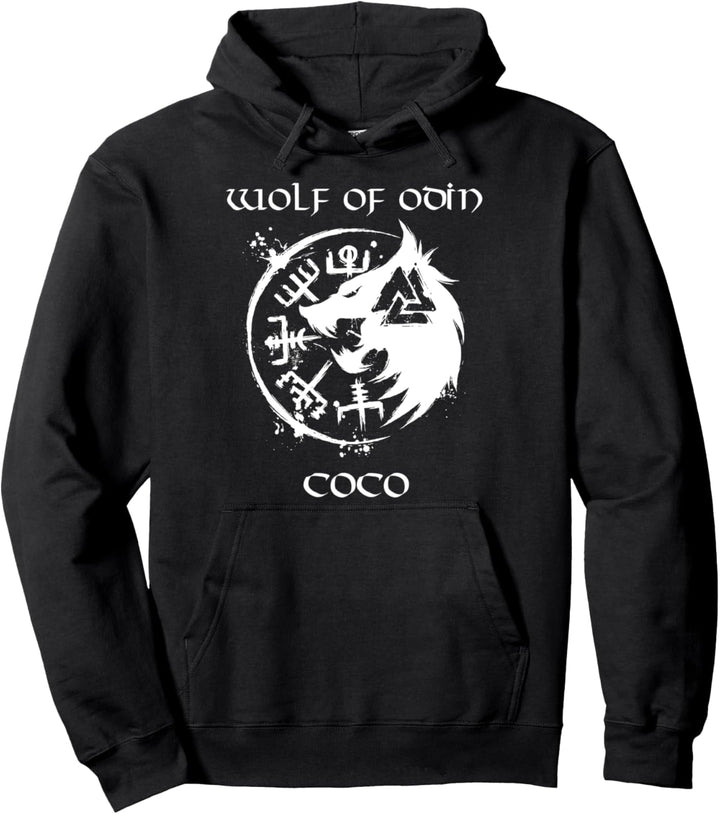Wolf Of Odin Coco Pullover Hoodie