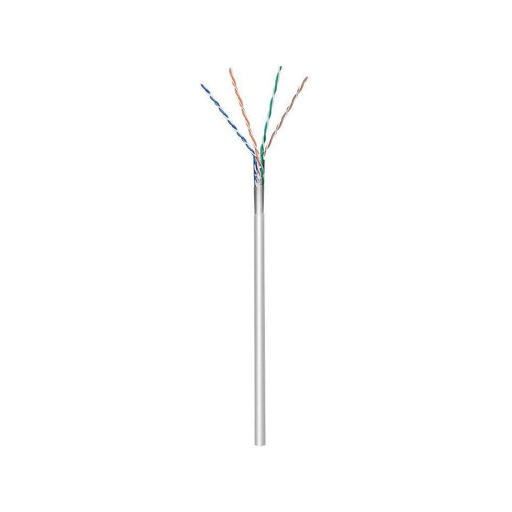 Goobay 68706 CAT 5e Netzwerkkabel, F/UTP, 100m Grau, Grau