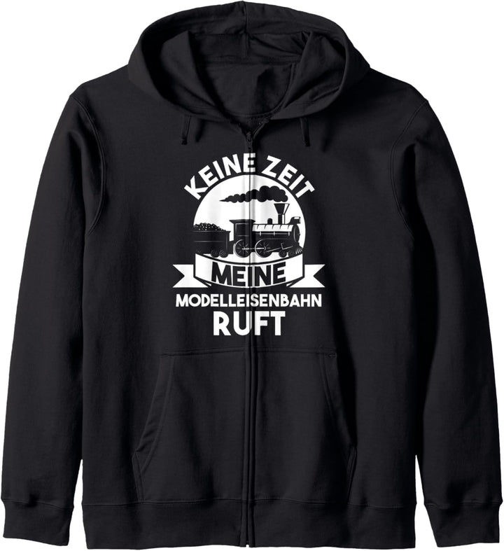 Modelleisenbahn Modellbau Eisenbahn Kapuzenjacke
