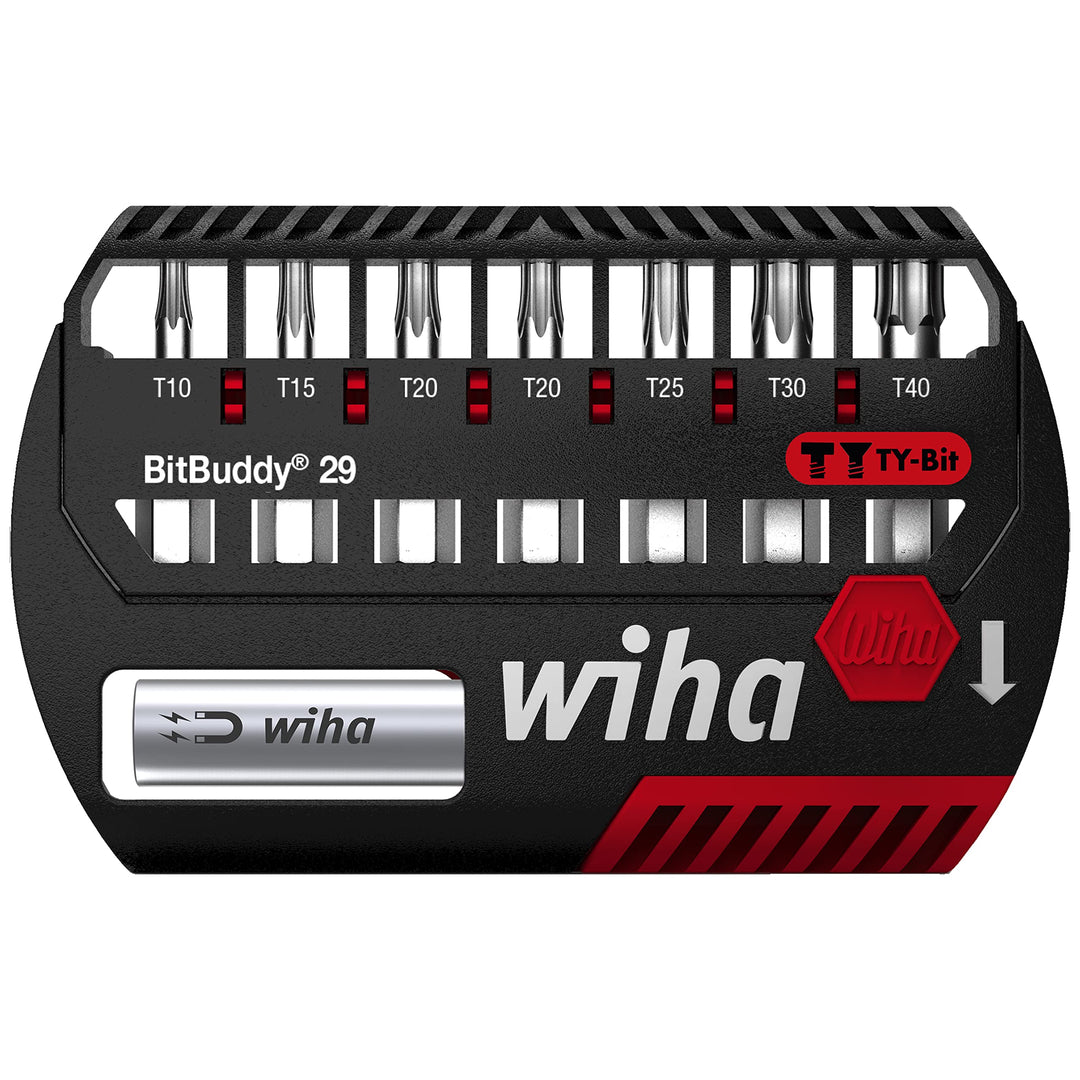 Wiha Bits, BitBuddy TY-Bit; PZ/Torx, 29 mm, für alle Arten von Schrauben Pozidriv, TORX, Pozidriv, T