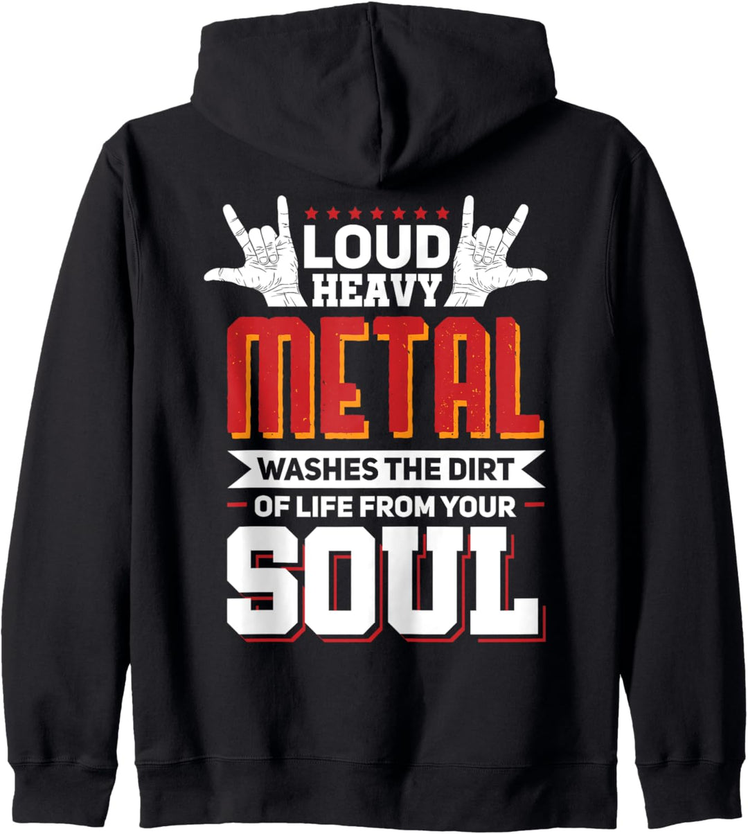 Heavy Metal Und Goth Metaller Dirt Kapuzenjacke