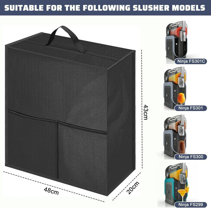 Slushi Maschine Abdeckung, 48 x 20 x 43 cm 600D-Nylonmaterial wasserdichte Abdeckung Slush Maschine