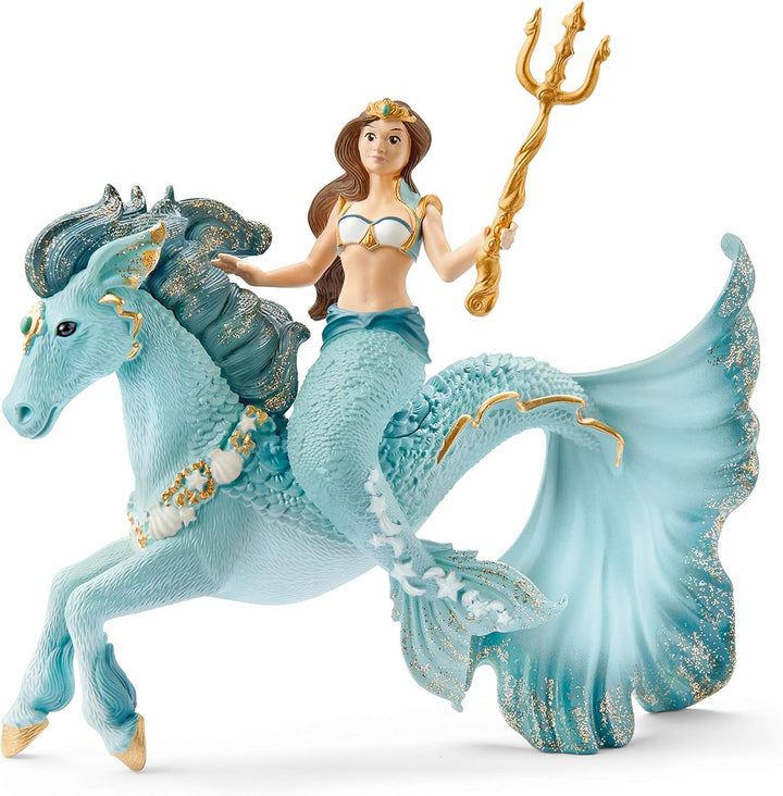 SCHLEICH 70566 Surah mit Glitzer-Pegasus, für Kinder ab 5-12 Jahren, BAYALA - Spielfigur &amp; 70594 Mee