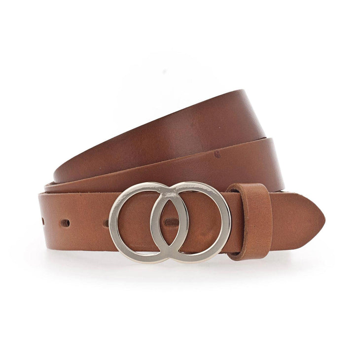Vanzetti 28mm Leather Belt W110 Cognac