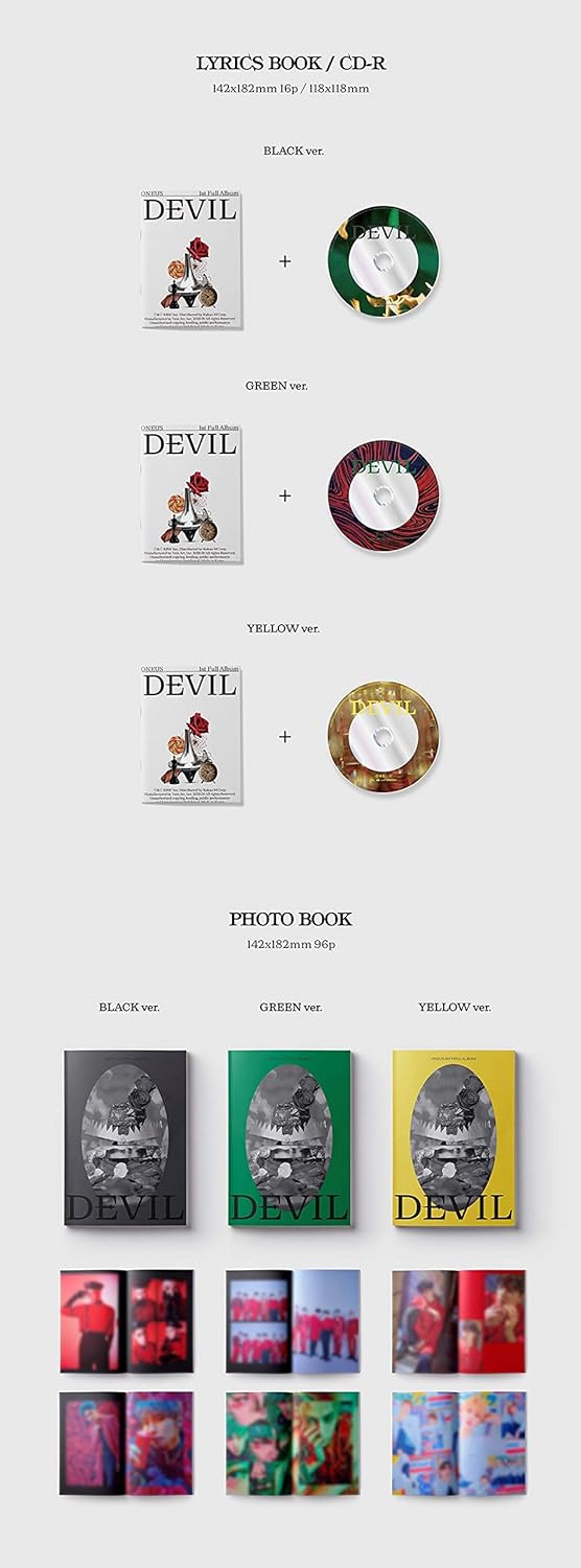 Devil-Yellow Version-Inkl.Photobook, Audio-CD