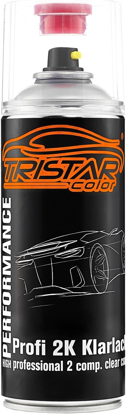 TRISTARcolor Autolack 2K Spraydosen Set für Skoda 1Z1Z Black Magic Perl/Noir Magic Nacre Basislack 2