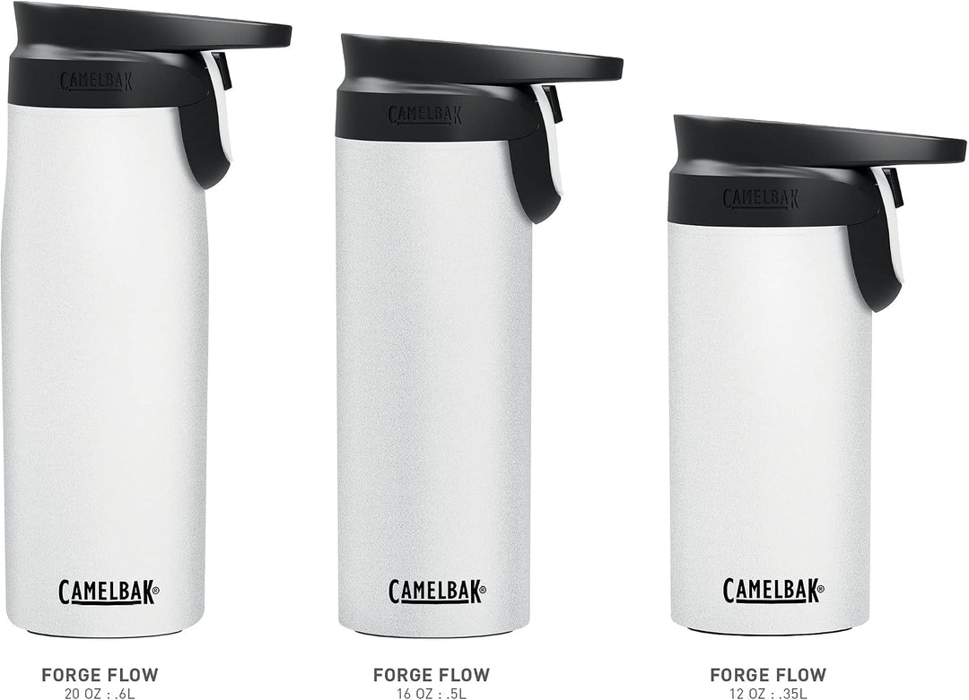 Camelbak Forge Flow vakuumisolierte Edelstahlflaschen Schwarz Schwarz 350ML, Schwarz 350ML