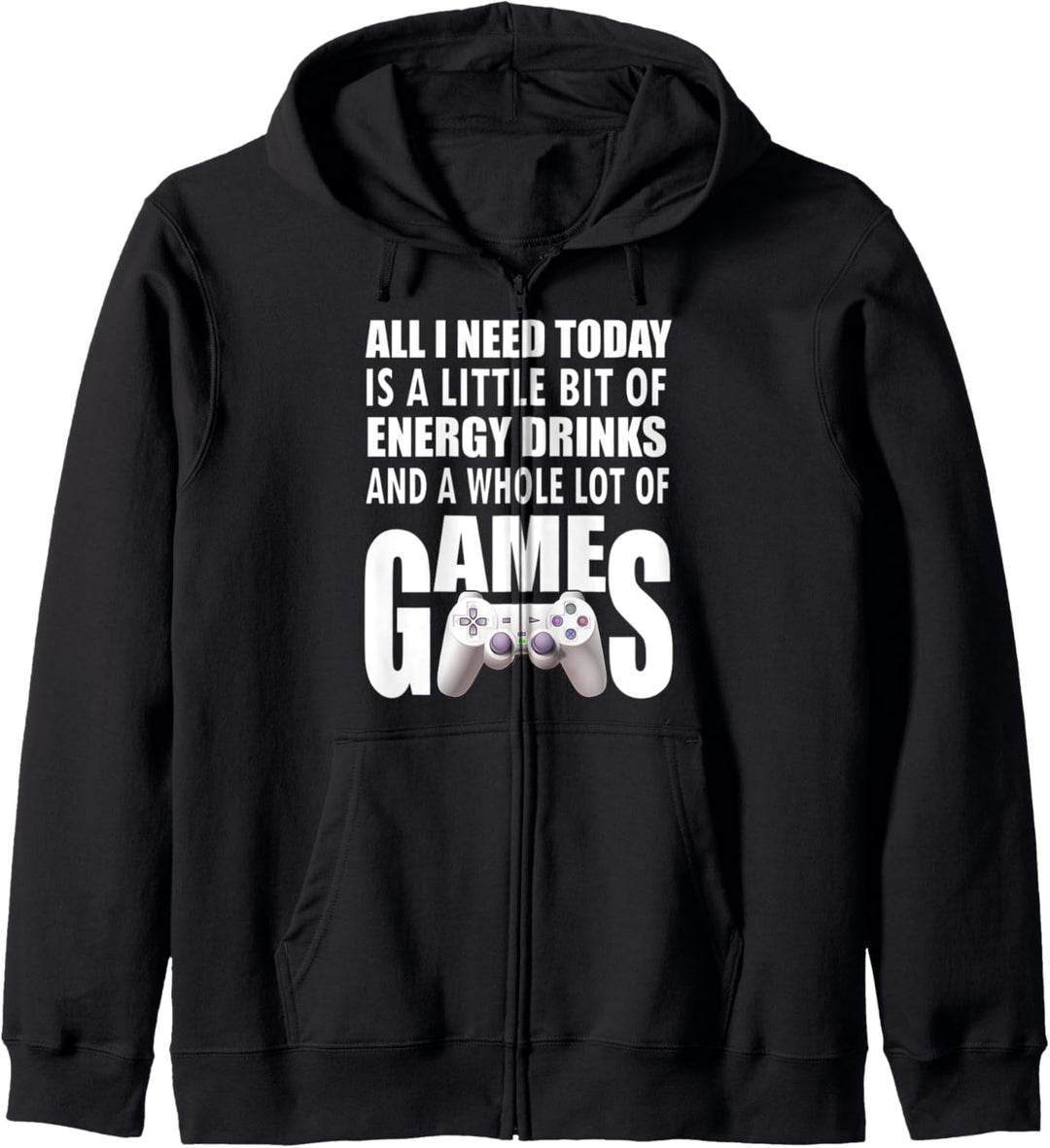 Lustiges Gamer Zocker Geschenk Kapuzenjacke